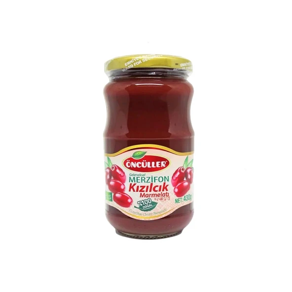 Öncüller Kızılcık Marmelatı 430 Gr ürün görseli