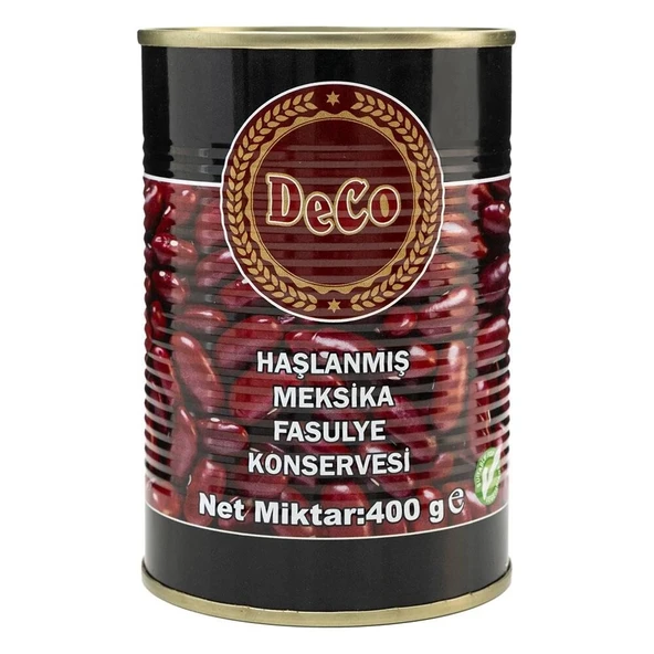 De&co Haşlanmış Meksi̇ka Fasulye Konservesi̇ 400 Gr ürün görseli