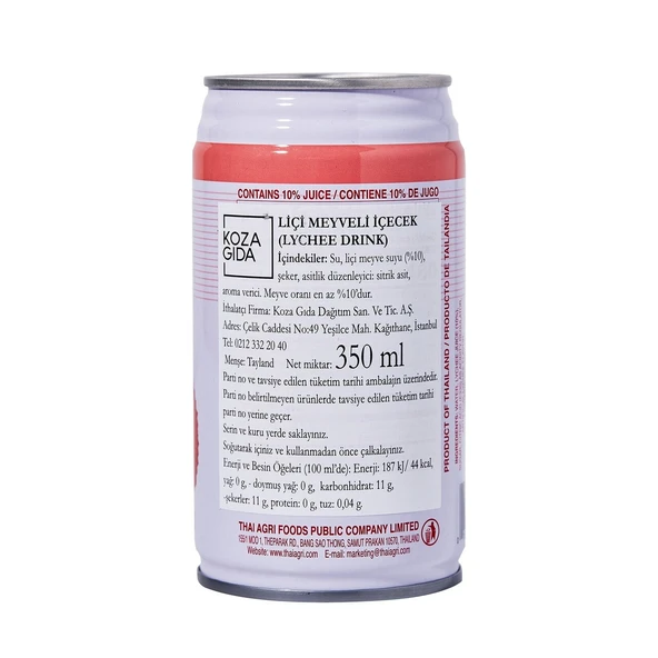 Foco Li̇çi̇ Meyveli̇ İçecek 350 Ml - Resim 2