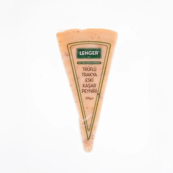 Lenger Trüflü Trakya Eski̇ Kaşar Peyniri̇ 200 Gr ürün görseli
