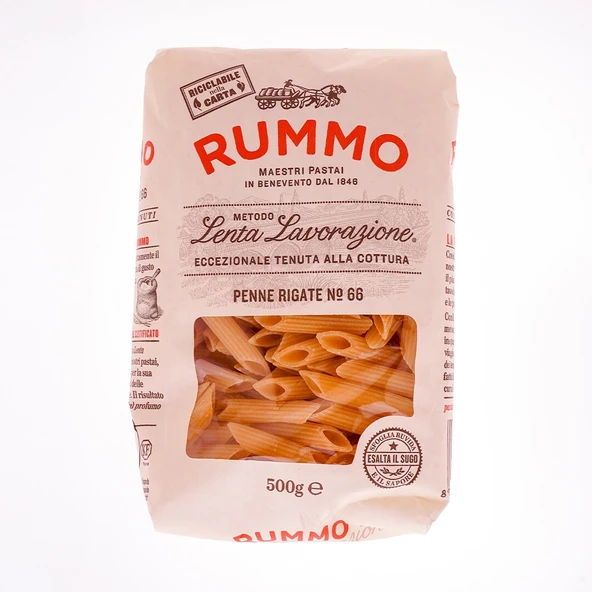 Rummo Penne Rigate No 66 500 Gr ürün görseli
