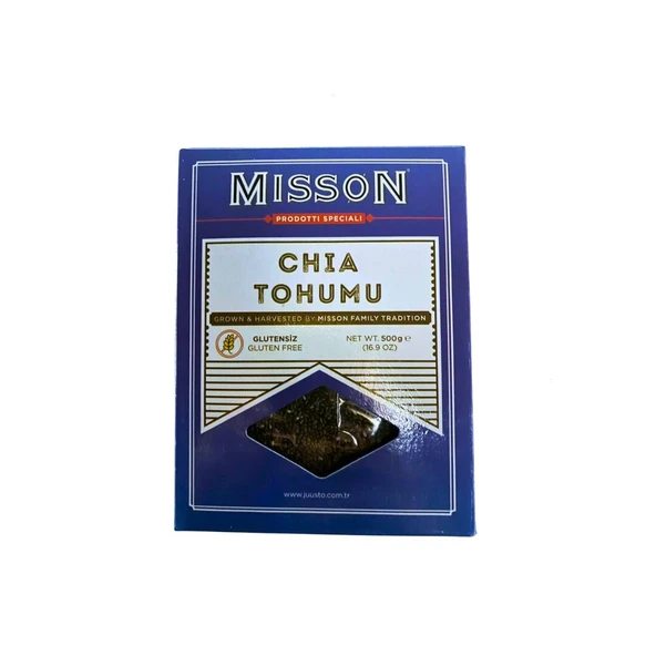 Misson Chia Tohumu 500 Gr ürün görseli