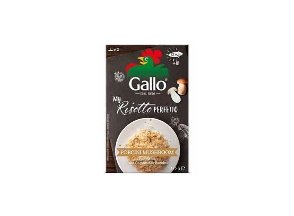 Gallo Porçi̇ni̇ Mantarlı Risotto 175 Gr ürün görseli