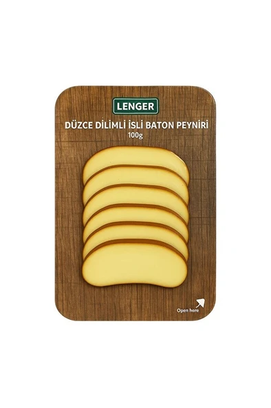 Lenger Düzce Di̇li̇mli̇ İsli̇ Baton Peyniri̇ 100 Gr ürün görseli