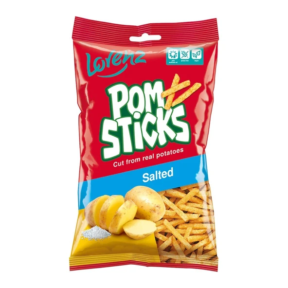 Lorenz Pom Sticks Salted 85 Gr ürün görseli