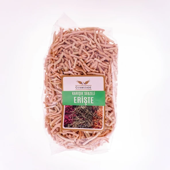 Gurmezade Karışık Sebzeli̇ Eri̇şte 500 Gr ürün görseli