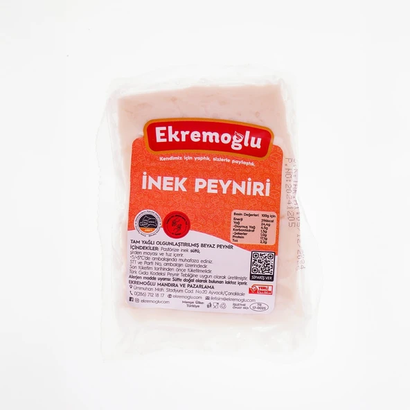Ekremoğlu İnek Beyaz Peyniri̇ 650 Gr ürün görseli