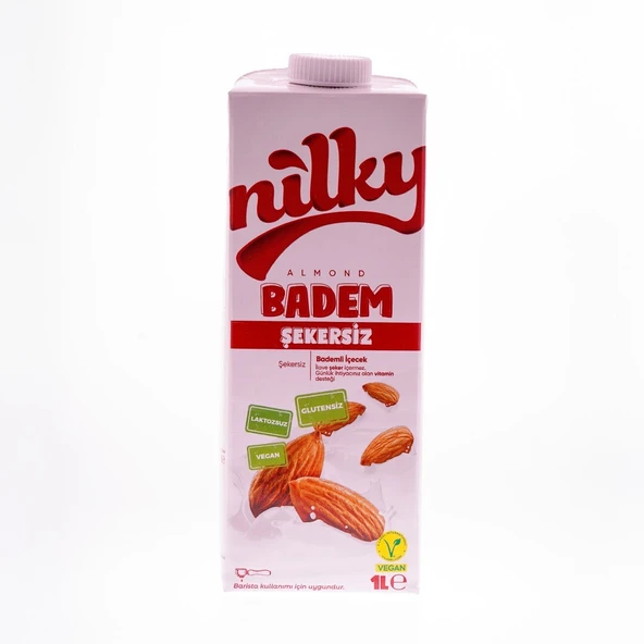 Ni̇lky Badem Sütü Şekersi̇z 1000 Ml