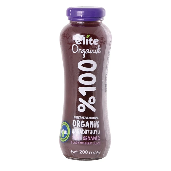 Elite Organi̇k Karadut 200 Ml ürün görseli