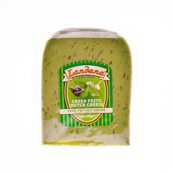 Landana Yeşi̇l Pesto Gouda Peyniri̇ 150 Gr - 1