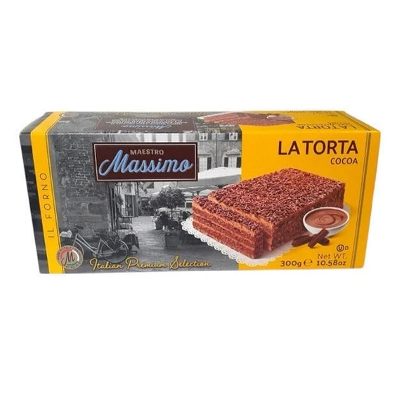 Massimo Cocoa La Torta 300 Gr - 1