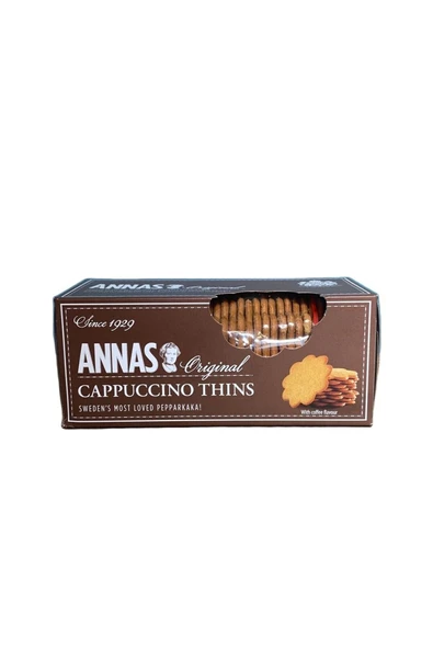 Annas Cappucino Thins Kahveli̇ Bisküvi̇ 150 Gr ürün görseli