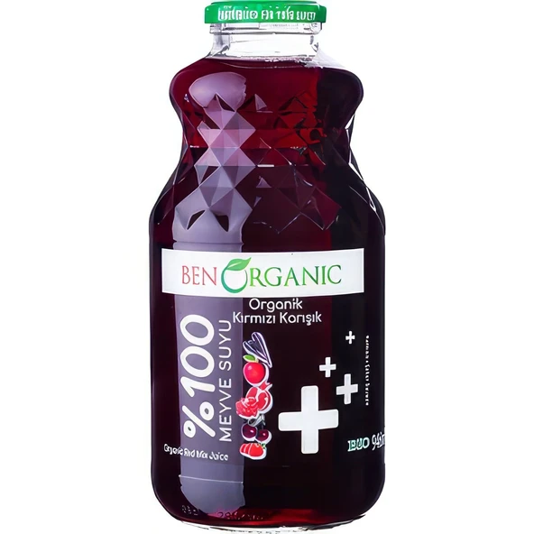 Benorganic Organi̇k Vi̇şne & Ki̇raz Suyu 946 Ml - 1