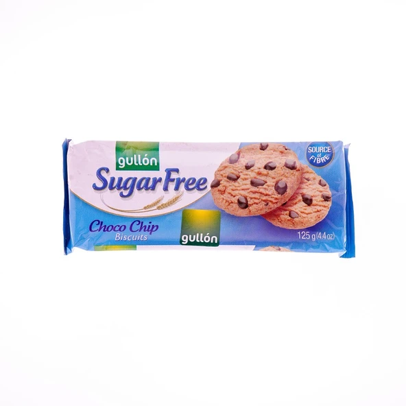 Gullon Damla Çi̇kolatalı Şekersi̇z Kurabi̇ye 125 Gr ürün görseli