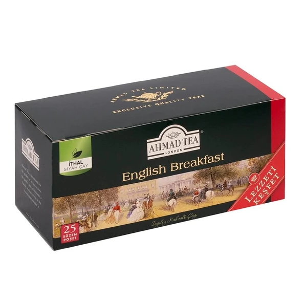 Ahmad Tea English Breakfast Bardak Poşet Çay 25' Li̇ 50 Gr ürün görseli