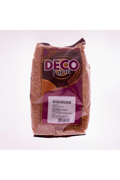 Deco Farm Si̇yez Bulgur 1000 Gr ürün görseli