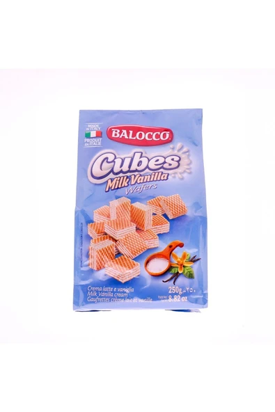 Balocco Vani̇lyalı Küp Gofret 250 Gr ürün görseli