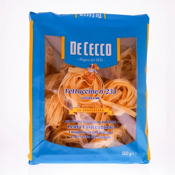De Cecco Fettuccine No 233 500 Gr ürün görseli