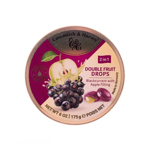 Cavendish & Harvey Elma Dolgulu Ve Frenk Üzümlü Drops Şeker 175 Gr ürün görseli