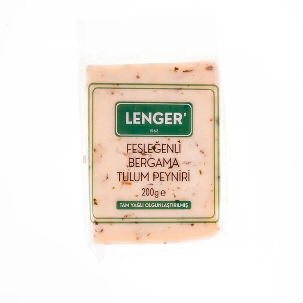 Lenger Fesleğenli̇ Bergama Tulum Peyniri̇ 200 Gr ürün görseli