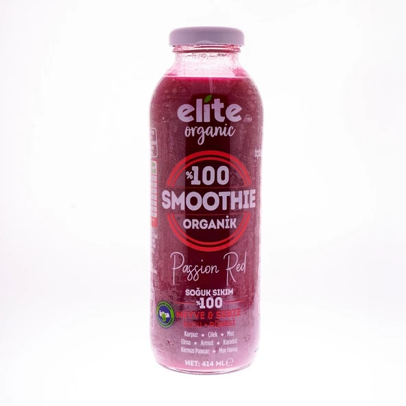 Elite Organi̇k Smoothie Passion Red 414 Ml ürün görseli