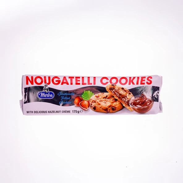 Merba Nugatelli Cookies 175 Gr ürün görseli