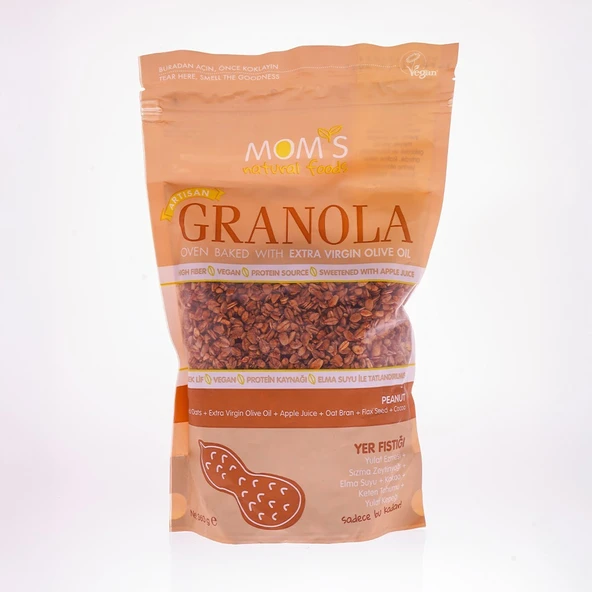 Moms Yer Fıstıklı Granola 360 Gr ürün görseli