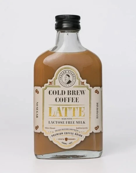 Hasan Efendi̇ Latte Cold Brew 200 Ml ürün görseli