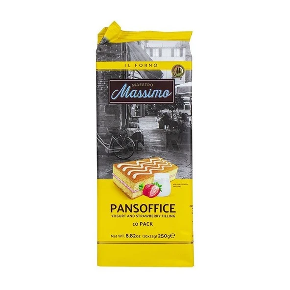 Massimo Strawberry Yoghurt Pansoffice 250 Gr ürün görseli