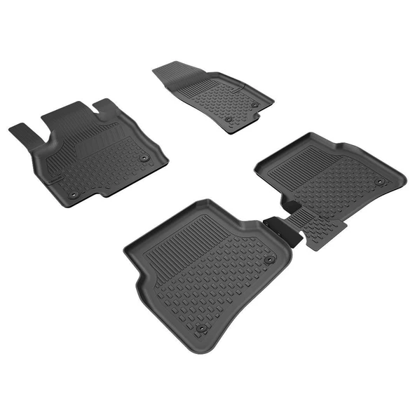 Sahler Taigo 2022 ve Sonrası 4.5D Sahler Paspas 3D Rİzline ALT Bagaj Havuzu Set - Resim 3