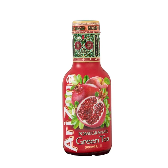 Arizona Green Tea Pomegranate Iced Tea 500 Ml ürün görseli