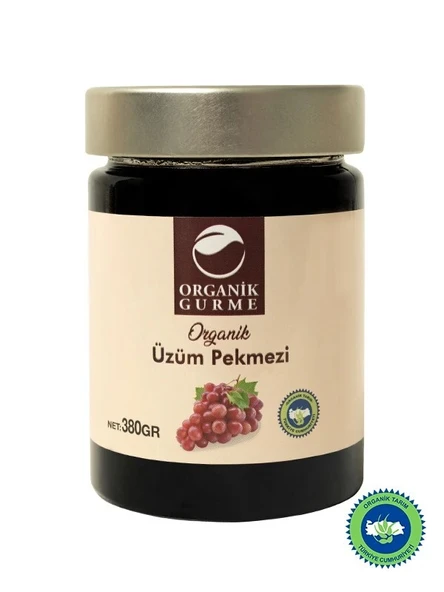 Organi̇k Gurme Organi̇k Üzüm Pekmezi̇ 380 Gr - 1