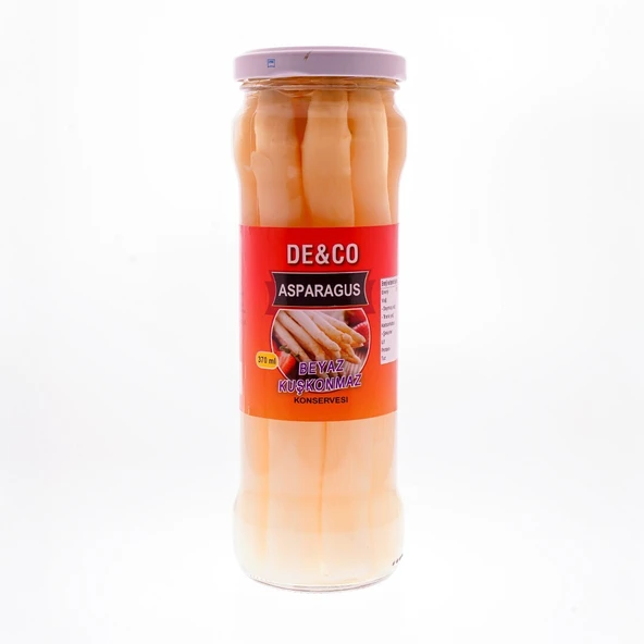 De&co Beyaz Kuşkonmaz Konservesi̇ 370 Ml ürün görseli