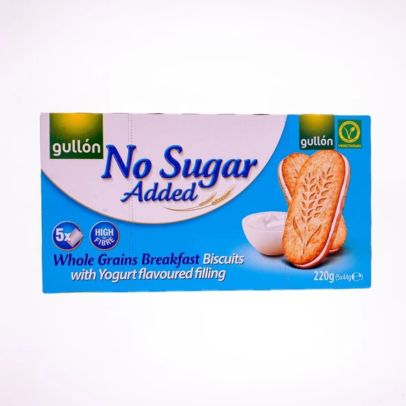 Gullon Yoğurt Aromalı Sandvi̇ç Bisküvi̇ 220 Gr ürün görseli