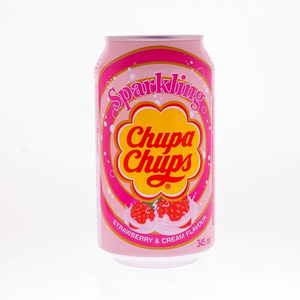 Chupa Chups Strawberry & Cream 345 Ml ürün görseli