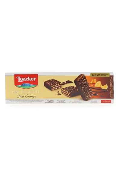 Loacker Gran Patisserie Noir Orange 100 Gr ürün görseli