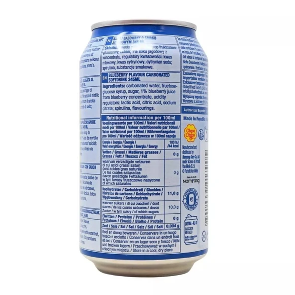 Chupa Chups Blueberry Sour 345 Ml - Resim 2