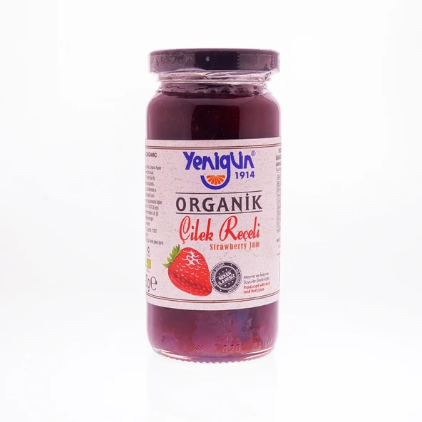 Yeni̇gün Organi̇k Çi̇lek Reçeli̇ 290 Gr ürün görseli