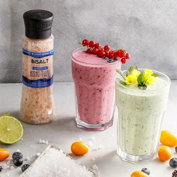 Bi̇salt Deği̇rmenli̇ Hi̇mayala Tuzu 400 Gr - Resim 3