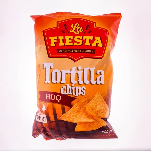 La Fiesta Bbq Tortilla Cips 200 Gr ürün görseli