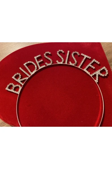 MSDA Bekarlığa Veda Bride's Sister Taç Harf Eklemeli Taç - 1