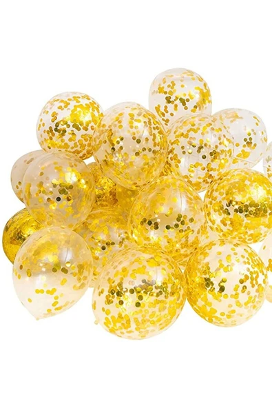 MSDA Metalik Balon ve Konfetili Balon Seti - 2
