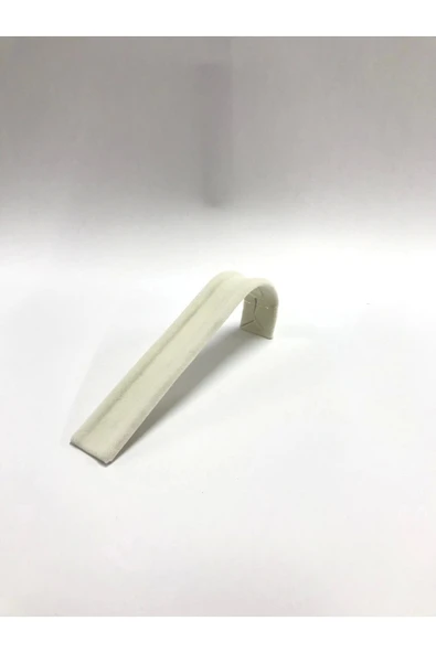 Metal Saç Süet Kumaş Krem Renk Bileklik-saat Sergileme Standı