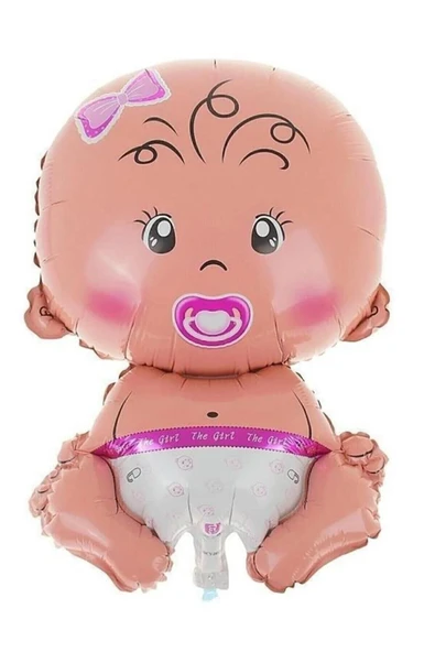 MSDA Cinsiyet Belirleme Partisi Kız Mı Erkek Mi Boy Or Girl Mavi Erkek Bebek ve Pembe Kız Bebek Balon - 3