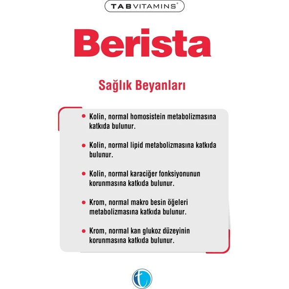 TABVITAMINS BERISTA LIPOZOMAL 60 TB - Resim 4