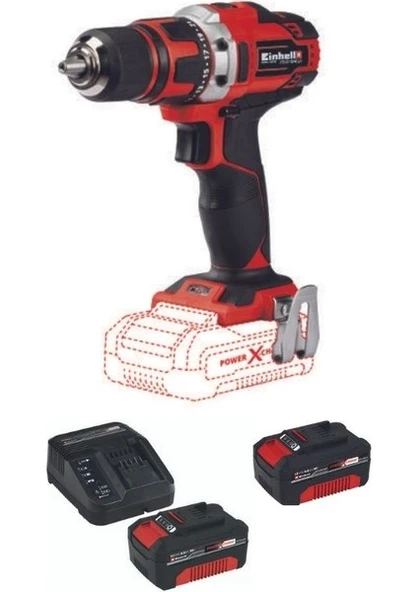 Einhell TE-CD 18/40 Li 2x4 Ah Starter Kit Akülü Vidalama Makinesi - 2