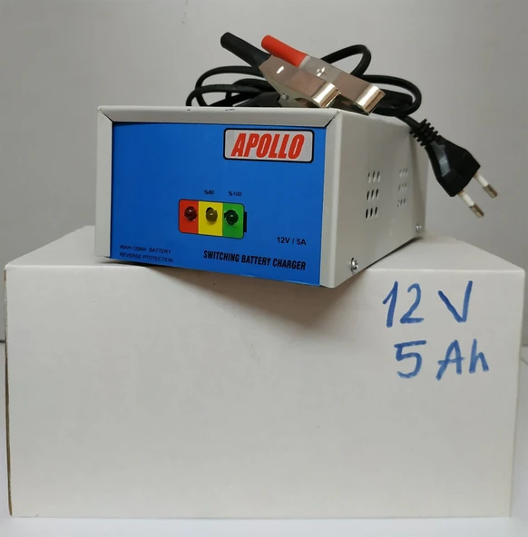 PİK POWER 1205 (12 V - 5 AH) AKÜ ŞARJ CİHAZI