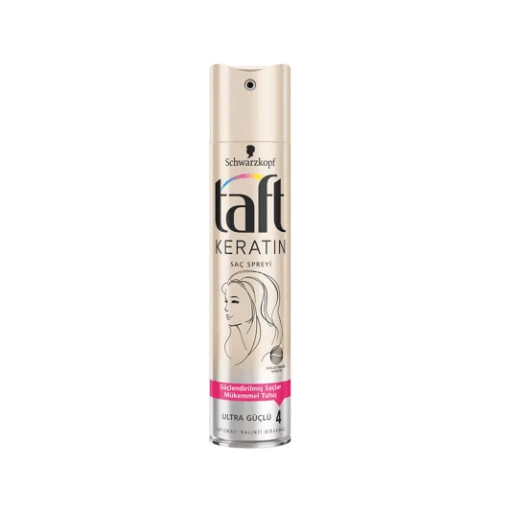Taft Keratin Ultra Güçlü Saç Spreyi 250 ml ürün görseli