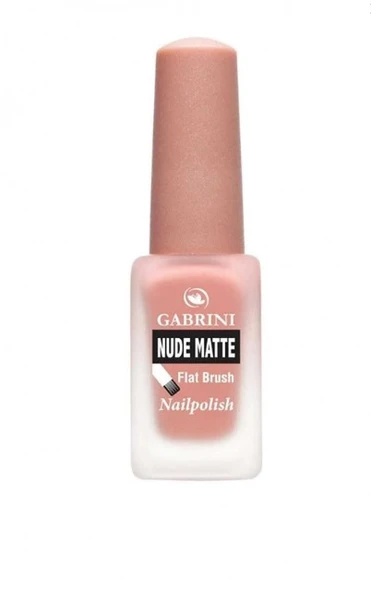Gabrini Nude Mat Oje - Nude Matte Nail Polish 10 - 1