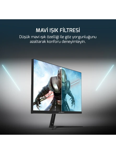 James Donkey Epic E10 0,5 Ms 200Hz 1920x1080 VA Panel Siyah 23.8''Gaming Monitör - 3